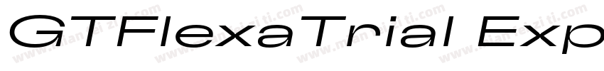 GTFlexaTrial ExpLt◆字体转换